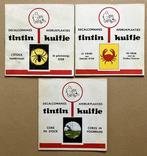 Tintin - 3 Decalcomanies/Afdrukplaatjes DAR - Decalco, Nieuw