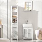 2dekans | SoBuy Kast - Hoge kast - 1 lade - 3 planken - 35 x, Ophalen of Verzenden, Zo goed als nieuw