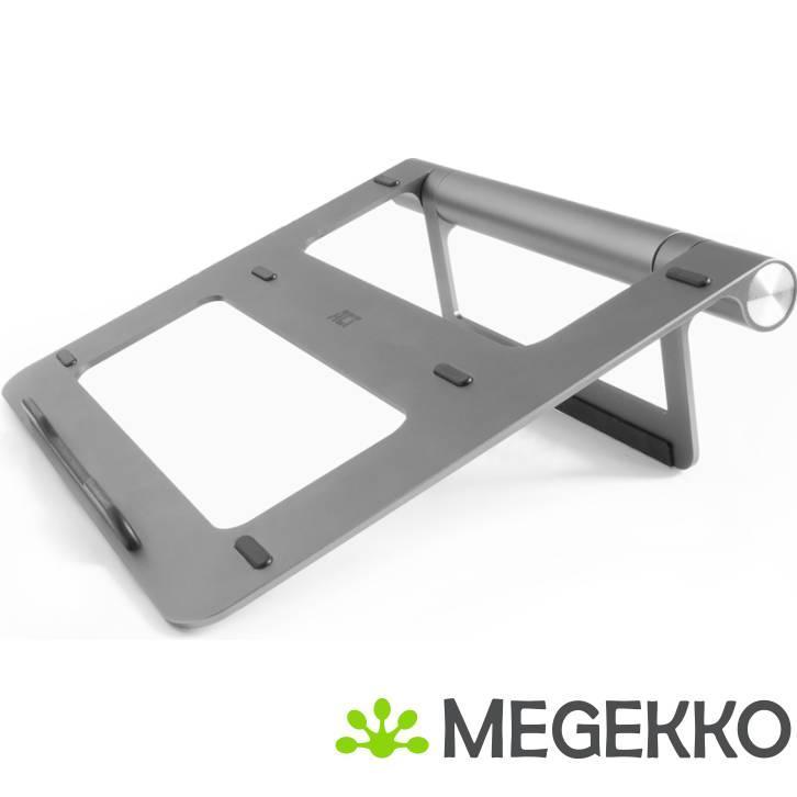 ACT Laptopstandaard aluminium, traploos in hoogte, Computers en Software, Windows Laptops, Nieuw, Verzenden