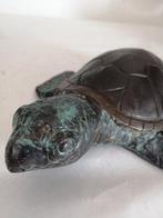 Figuur - Turtle - Gepatineerd brons
