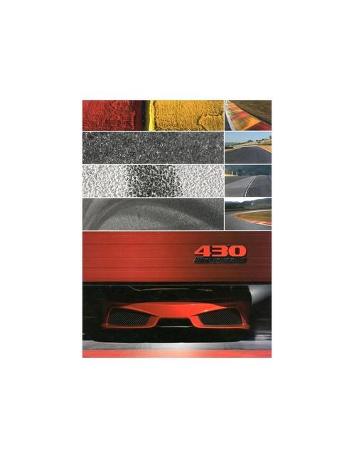 2007 FERRARI 430 SCUDERIA PRESS BROCHURE PERS BROCHURE, Boeken, Auto's | Folders en Tijdschriften, Ferrari