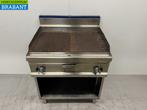 RVS Electrolux Grillplaat Bakplaat 80 cm Gas Horeca, Ophalen of Verzenden, Gebruikt