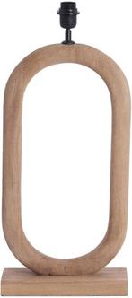 2dekans | Light & Living tafellamp Paceco bruin – 30x12x59, Huis en Inrichting, Lampen | Tafellampen, Ophalen of Verzenden, Zo goed als nieuw