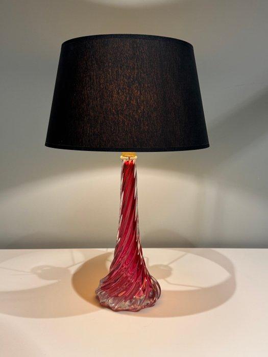 Val Saint Lambert - René Delvenne - Tafellamp - Kristal, Antiek en Kunst, Antiek | Lampen