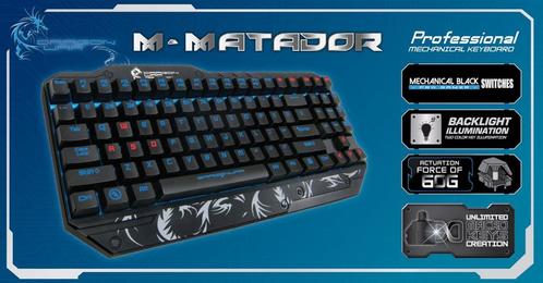 Dragonwar M-Matador Wired Professional Mechanical, Computers en Software, Toetsenborden, Nieuw, Ophalen of Verzenden