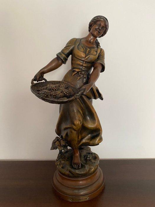 Figuur - Winobranie Par A-J Scotte (1885-1905) -, Antiek en Kunst, Antiek | Keramiek en Aardewerk