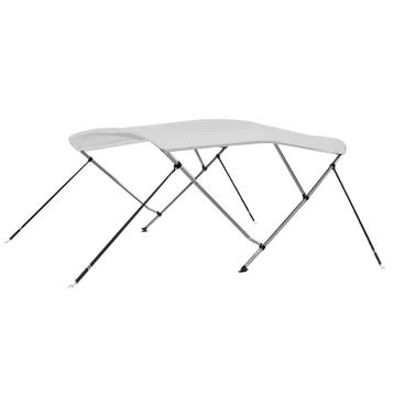 Biminitop 3-boogs Wit - Retourdeal - 40% Korting! beschikbaar voor biedingen