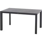 Siena Garden Silva Eettafel 137,5x90cm mat antraciet / HPL -, Tuin en Terras, Ophalen of Verzenden, Nieuw