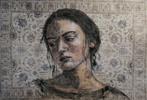 Jacqueline Klein Breteler - Lost in herself., portrait, Antiek en Kunst