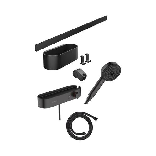 Bundelset Handdouche HansGrohe WallStoris Thermostaat, Doe-het-zelf en Verbouw, Sanitair, Kraan, Nieuw, Ophalen of Verzenden