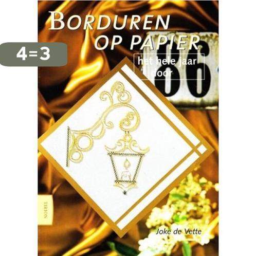 Borduren Op Papier Het Hele Jaar Door 9789038415321, Boeken, Hobby en Vrije tijd, Gelezen, Verzenden