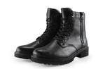 Remonte Veterboots in maat 40 Zwart | 15% korting, Kleding | Dames, Schoenen, Verzenden, Zwart, Overige typen, Remonte