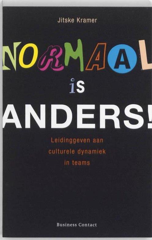 Normaal is anders! - Jitske Kramer - 9789047001270 - Paperba, Boeken, Economie, Management en Marketing, Verzenden
