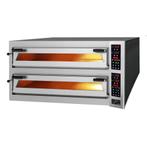 GGM Gastro | Elektrische pizzaoven - 9+9x 35cm (Breedte) - |, Tuin en Terras, Pizzaovens, Verzenden, Nieuw, GGM Gastro