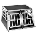 Hondentransportbench dubbel met een rechte achterwand - 89 x, Dieren en Toebehoren, Verzenden, Nieuw