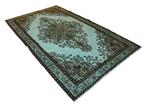 Turquoise designer vintage - Vloerkleed - 272 cm - 165 cm -, Huis en Inrichting, Nieuw