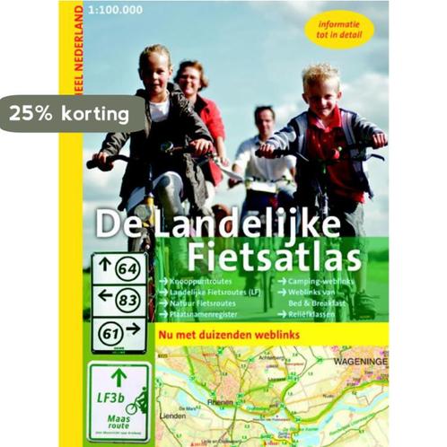 De Landelijke Fietsatlas 9789058819819 John Eberhardt, Boeken, Reisgidsen, Gelezen, Verzenden