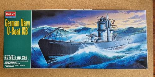 Academy 1442 German Navy U-Boat IXB 1:150 (motorized), Hobby en Vrije tijd, Modelbouw | Boten en Schepen, Verzenden