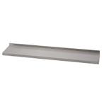 Wandplank roestvrijstaal - 100x40cm, Verzenden, Nieuw in verpakking
