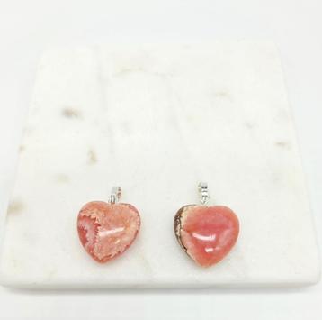 Rhodochrosiet Hanger Hartje beschikbaar voor biedingen