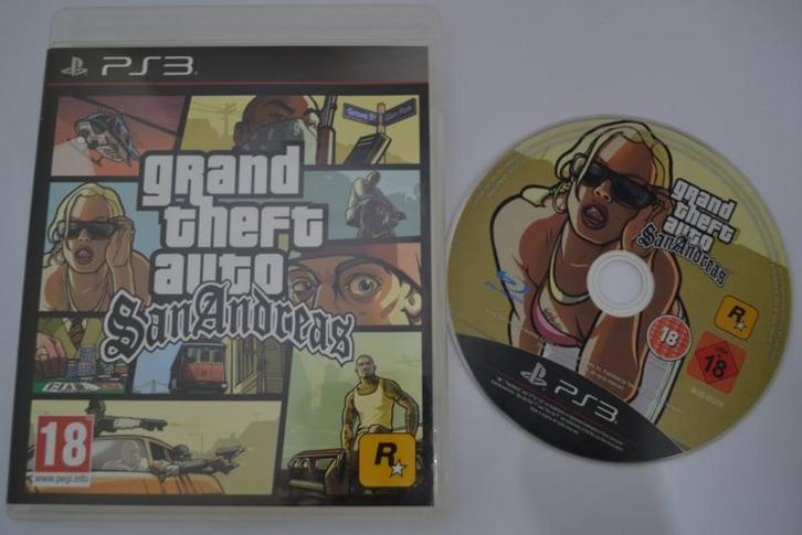 Gta San Andreas (PS3), Spelcomputers en Games, Games | Sony PlayStation 3, 1 speler, Zo goed als nieuw, Verzenden