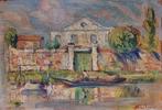 Italiaanse school (XIX) - Paesaggio veneziano, Antiek en Kunst, Kunst | Schilderijen | Klassiek