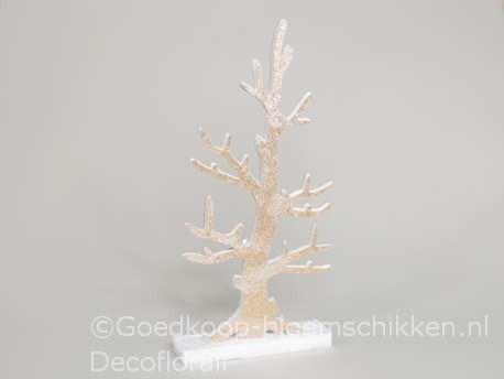 Boom van foam Goud 103 cm. Kerstboompje, Hobby en Vrije tijd, Knutselen, Nieuw, Ophalen of Verzenden