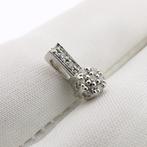 Witgouden ZINZI hanger met diamant; 0,09 ct., Sieraden, Tassen en Uiterlijk, Ophalen of Verzenden, Gebruikt, Goud, Overige merken