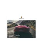 2019 PORSCHE 911 SPEEDSTER HARDCOVER BROCHURE NEDERLANDS, Boeken, Nieuw, Porsche, Author