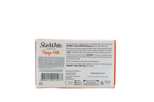 Skin White Papaya Milk Whitening Soap 90 gram, Sieraden, Tassen en Uiterlijk, Beautycases, Ophalen of Verzenden
