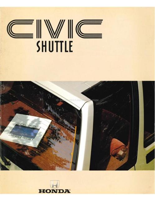 1985 HONDA CIVIC SHUTTLE BROCHURE JAPANS, Boeken, Auto's | Folders en Tijdschriften, Honda