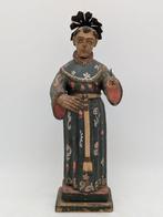 Beeld, Heiliger Antonius von Padua - 33 cm - Hout, Antiek en Kunst