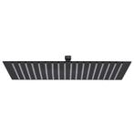 Regendouchekop 50x50 Zwart RVS - Retourdeal - Anti-Kalk!, Ophalen of Verzenden, Nieuw, Rvs, Douche