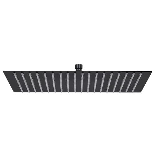 Regendouchekop 50x50 Zwart RVS - Retourdeal - Anti-Kalk!, Doe-het-zelf en Verbouw, Sanitair, Nieuw, Rvs, Douche, Ophalen of Verzenden