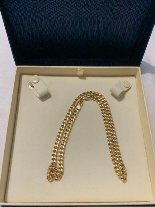 Ketting - 18 karaat Geel goud - 18.00ct. tw. - gouden, Sieraden, Tassen en Uiterlijk, Antieke sieraden