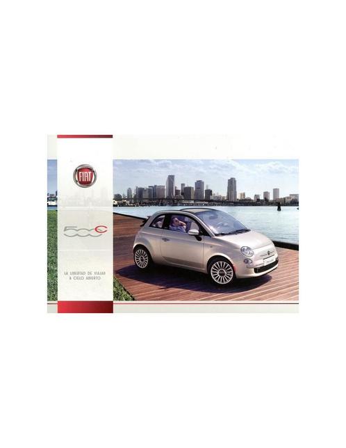 2013 FIAT 500 CABRIO BROCHURE SPAANS, Boeken, Auto's | Folders en Tijdschriften