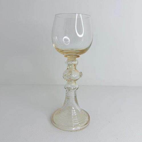 Wijnglas (3) - Gotisch - Kristal - Kristal Roemer / Römer, Antiek en Kunst, Antiek | Glas en Kristal