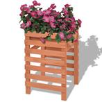 vidaXL Plantenbak 38x36x60 cm hout, Tuin en Terras, Bloembakken en Plantenbakken, Verzenden, Minder dan 60 cm, Nieuw, 60 cm of meer