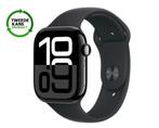Apple Watch Series 10 | 46mm GPS - BLACK (** NIEUW **), Stressniveau, Verzenden, Zwart, IOS