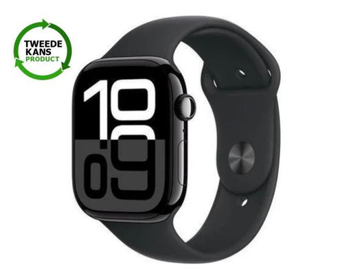Apple Watch Series 10 | 46mm GPS - BLACK (** NIEUW **), Sieraden, Tassen en Uiterlijk, Smartwatches, iOS, Zwart, Afstand, Calorieverbanding
