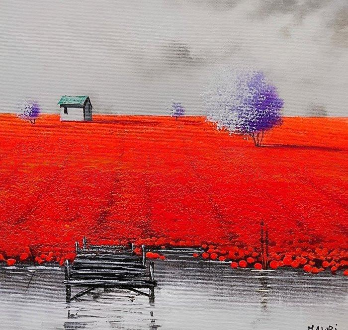 Roberto Mauri (1977) - Campagna toscana, Antiek en Kunst, Kunst | Schilderijen | Klassiek