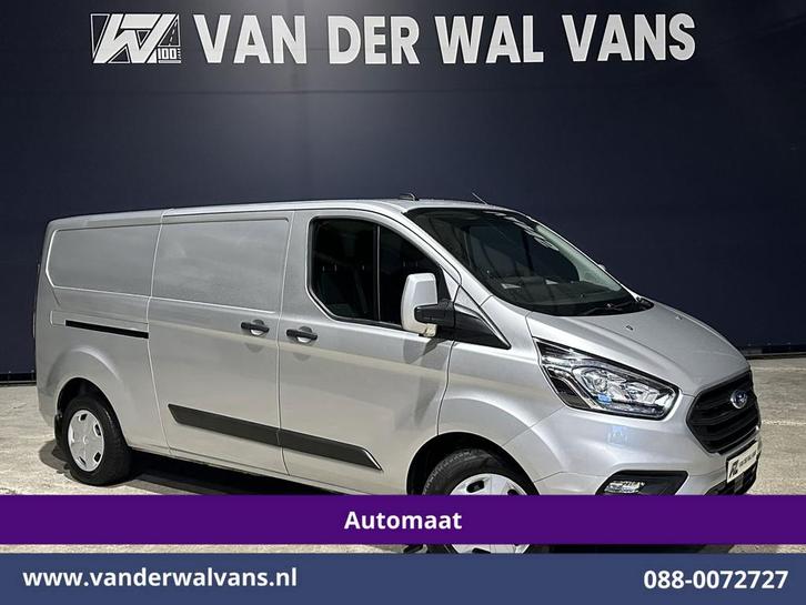 Ford Transit Custom | 2.0 TDCI 130pk Automaat L2H1 Euro6, Auto's, Bestelauto's, Dealer onderhouden, Te koop, Automaat, Diesel