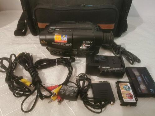 Sony CCD-TR580E Video8 and 8mm tapes PAL Video8 camera, Verzamelen, Fotografica en Filmapparatuur