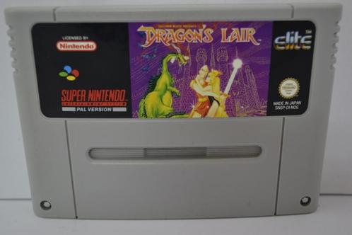 Dragons Lair (SNES NOE), Spelcomputers en Games, Games | Nintendo Super NES, Zo goed als nieuw, Verzenden