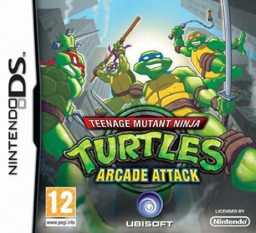 Teenage Mutant Ninja Turtles Arcade Attack (Nintendo DS), Spelcomputers en Games, Games | Nintendo DS, Gebruikt, Vanaf 7 jaar