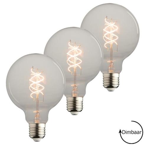 Set van 3 LED lampen E27 | 7.5 watt dimbaar | 2200K extra wa, Huis en Inrichting, Lampen | Losse lampen, Overige typen, Nieuw