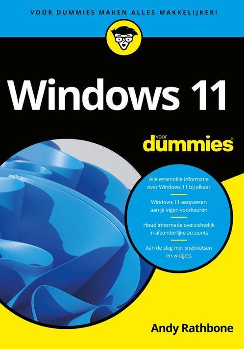 9789045357836 Voor Dummies - Windows 11 voor Dummies, Boeken, Studieboeken en Cursussen, Zo goed als nieuw, Verzenden