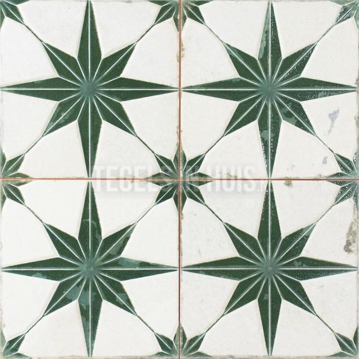 Vloertegel wandtegel fs star sage 45x45 4-in-1 3d r10, Doe-het-zelf en Verbouw, Tegels, Vloertegels, Nieuw, 10 m² of meer, Keramiek