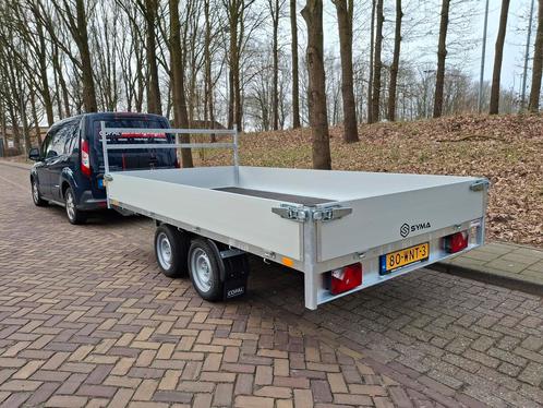 DEMO-voorraad ACTIE: Syma plateauwagen 355x180cm - 2700kg, Auto diversen, Aanhangers en Bagagewagens, Nieuw, Ophalen