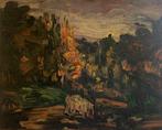 Paul Cézanne (1839-1906), afte - Paysage à Aix